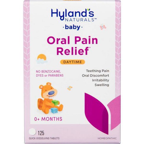 Hylands Baby Oral Pain Relief Tablets 125 tablet
