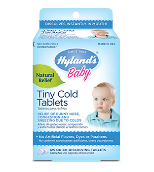 Hylands Baby Tiny Cold Tablets 125 tablet