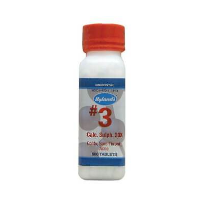 Hylands Calcarea Sulphurica 30X 500 tablet  TEMPORARILY UNAVAILABLE