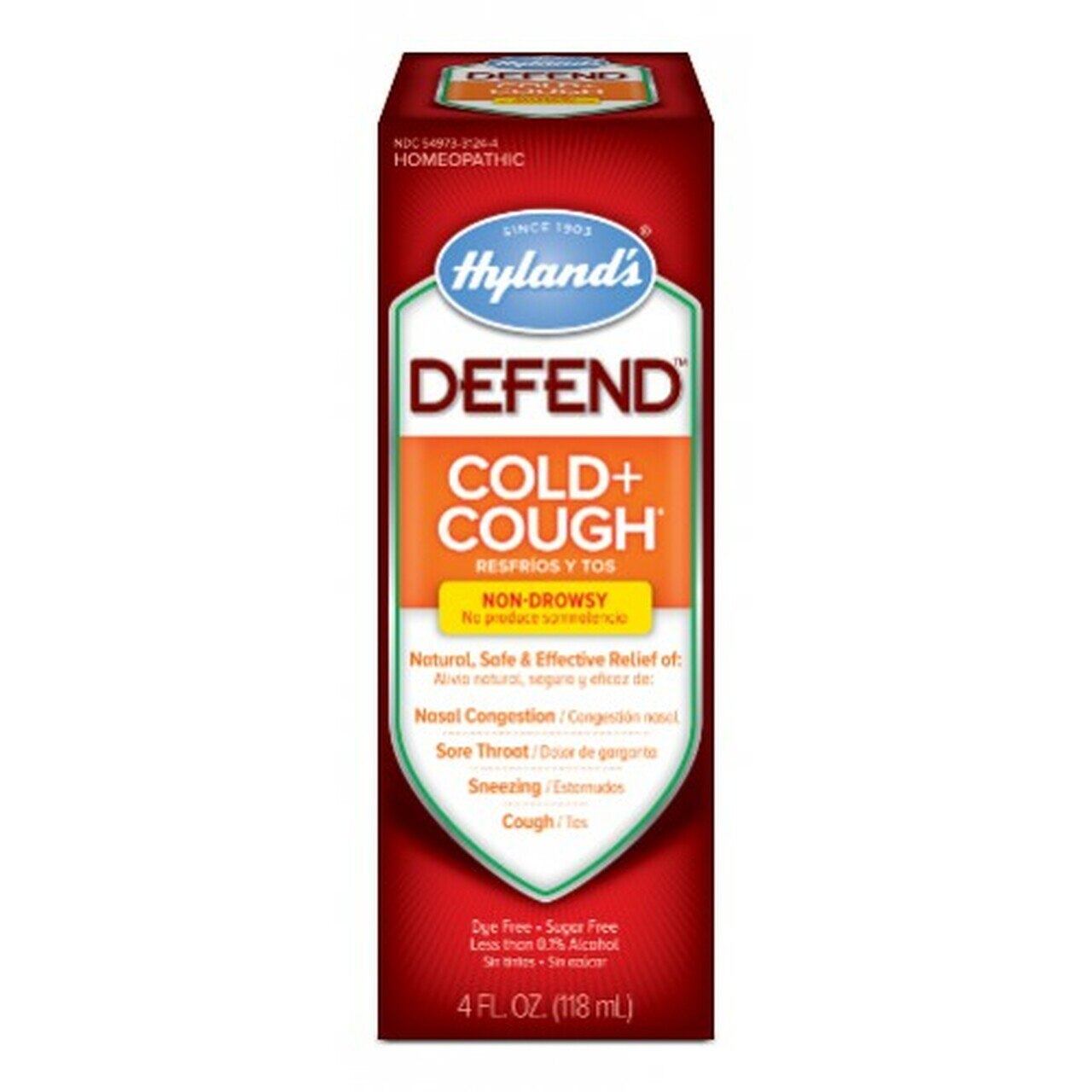 Hylands Defend Cold & Cough 4 ounce-OUT OF STOCK