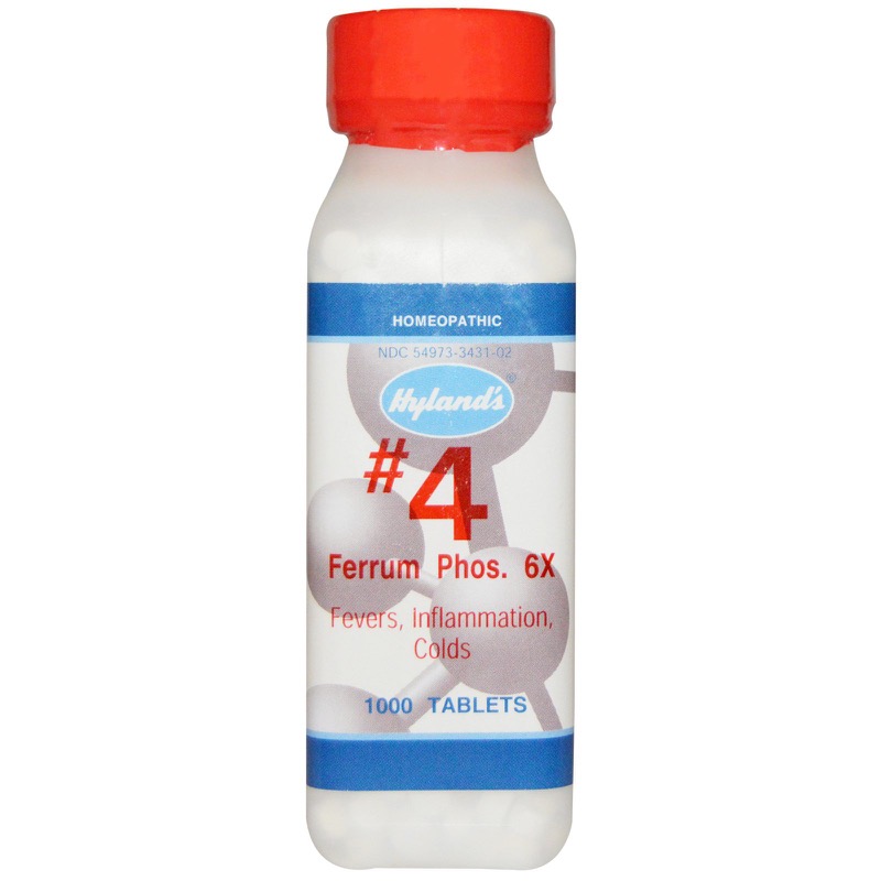 Hylands Ferrum Phosphoricum 6X 1000 tablet-OUT OF STOCK