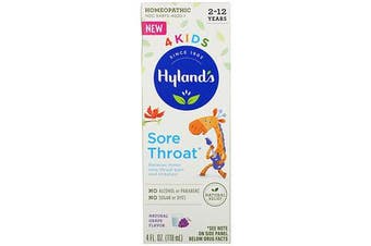 Hylands 4 Kids Sore Throat Relief Grape 4 ounce-UNAVAILABLE