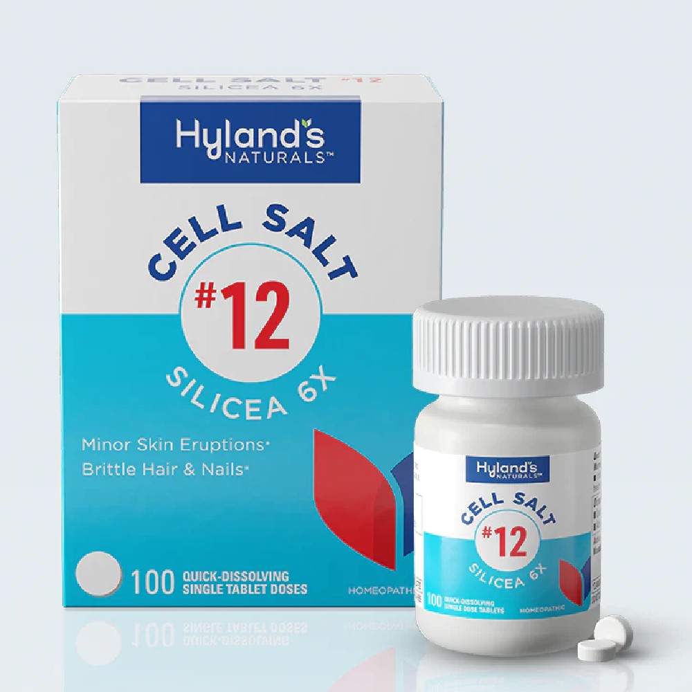 Hylands Cell Salt #12 Silicea 6x 100 tablet