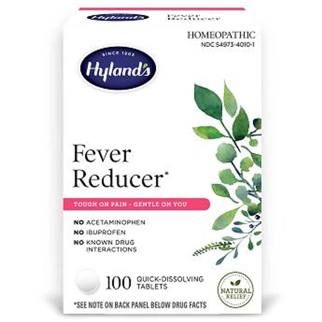 Hylands Fever Reducer 100 tablet     TEMPORARILY UNAVAILABLE
