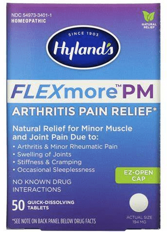 Hylands FLEXmore PM Arthritis Pain Relief Tablets 50 tablet     TEMPORARILY UNAVAILABLE