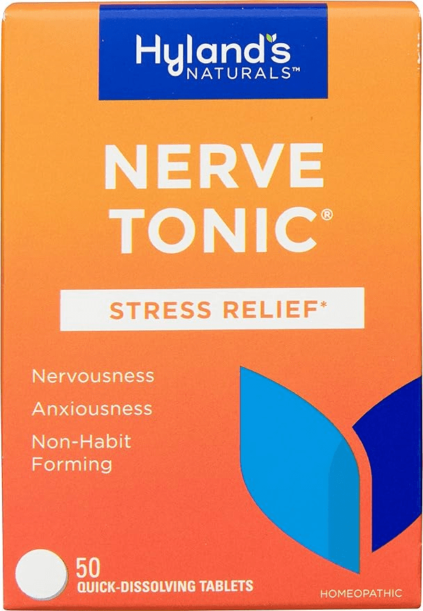 Hylands Nerve Tonic Stress Relief 50 Tabs-OUT OF STOCK