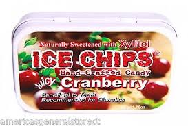Ice Chips Cranberry 1.7Oz