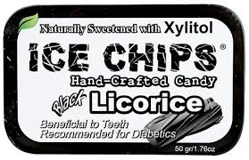 Ice Chips Licorice 1.7Oz