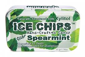 Ice Chips Spearmint 1.7Oz