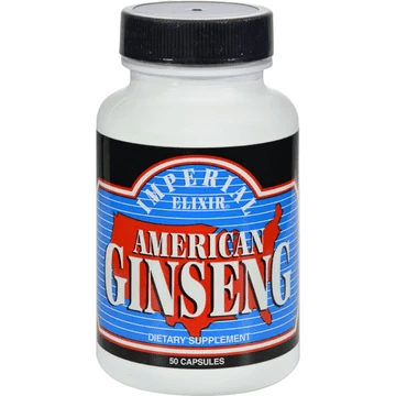 IMPERIAL ELIXIR GINSENG American Ginseng 50 cap