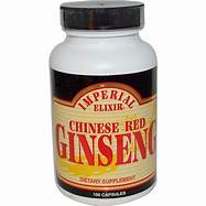 IMPERIAL ELIXIR GINSENG Chinese Red Ginseng 100 cap