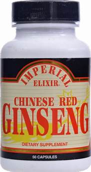 IMPERIAL ELIXIR GINSENG Chinese Red Ginseng 50 cap