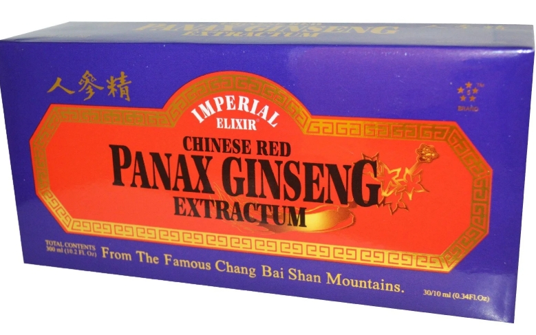 IMPERIAL ELIXIR GINSENG Chinese Red Panax Ginseng Extractum - Vials 30 vial