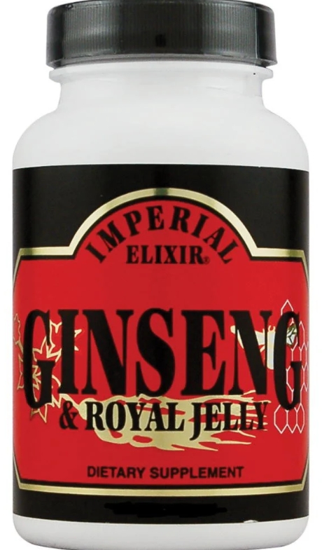 IMPERIAL ELIXIR GINSENG Ginseng and Royal Jelly 50 cap