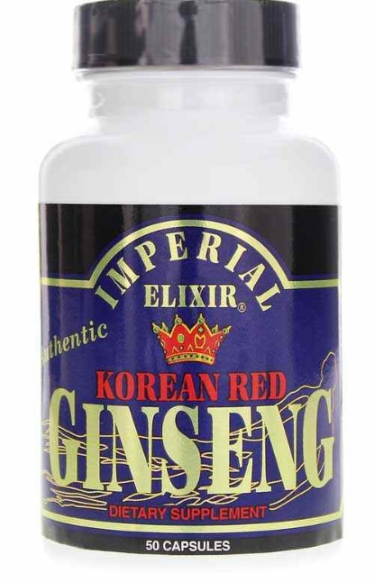 IMPERIAL ELIXIR GINSENG Korean Red Ginseng 50 cap