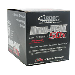 Inner Armour Nitro-Peak 50X Blue Raspberry 4 oz12/Box