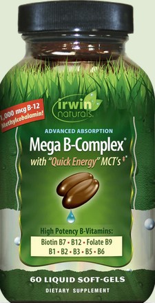 Irwin Naturals - Advanced Absorption Mega B Complex 60 softgel