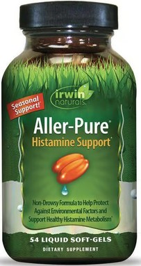 Irwin Naturals - Aller-Pure Histamine Clear 54 softgel