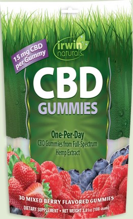 Irwin Naturals - Cbd 15 Mg Mixed Berry 30 gummy