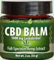 Irwin Naturals - Cbd Balm 1000 Mg 2 ounce