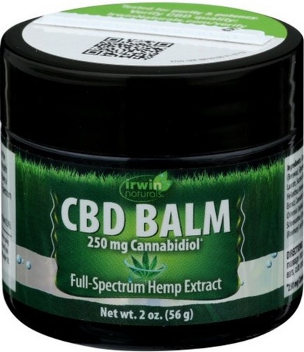 Irwin Naturals - Cbd Balm 250 Mg 2 ounce