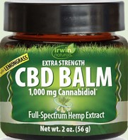 Irwin Naturals - Cbd Balm + Lemongrass 1000 Mg 2 ounce