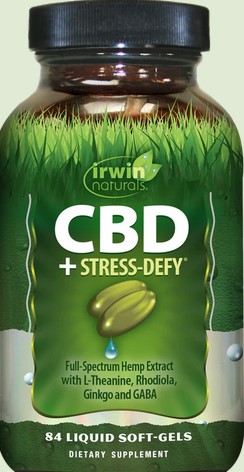 Irwin Naturals - Cbd + Stress Defy 84 softgel