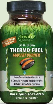 Irwin Naturals - Extra Energy Thermo Fuel Max Fat Burner 100 softgel