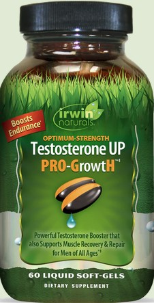 Irwin Naturals - Extra Strength Testosterone Up Pro Growth 60 softgel