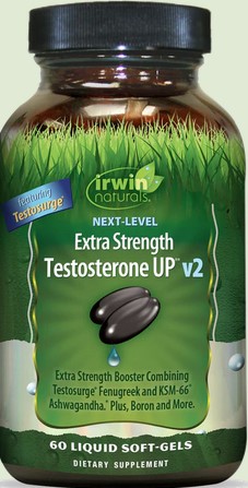 Irwin Naturals - Extra Strength Testosterone Up X2 60 softgel