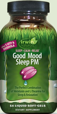 Irwin Naturals - Good Mood Sleep Pm 54 softgel