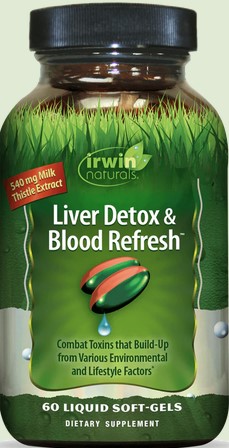 Irwin Naturals - Liver Detox & Blood Refresh 60 softgel