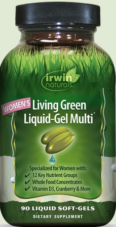 Irwin Naturals - Living Green Multi For Women 90 softgel