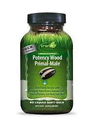 Irwin Naturals - Longjack Extract + Potency Wood Primal Male 60 capsule