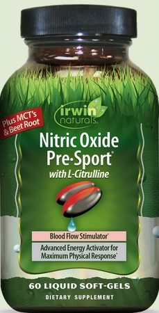 Irwin Naturals - Nitric Oxide Pre-Sport 60 softgel
