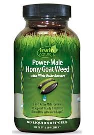 Irwin Naturals - Power Male Horny Goat Weed W/Out Booster 60 softgel