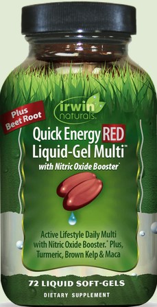 Irwin Naturals - Quick Energy Red Multi 72 softgel