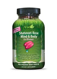 Irwin Naturals - Shatavari Rose Mind & Body for Women 60 capsule