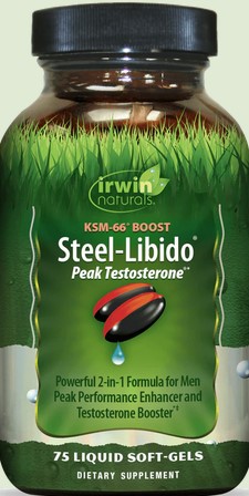 Irwin Naturals - Steel Libido Peak Testosterone 75 softgel
