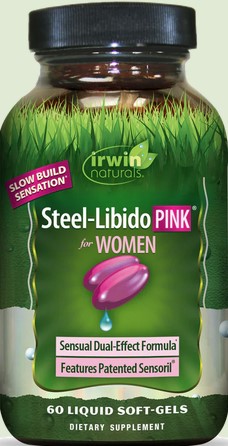 Irwin Naturals - Steel Libido Pink For Women 60 softgel