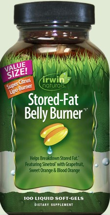 Irwin Naturals - Stored Fat Belly Burner Value Size 100 softgel