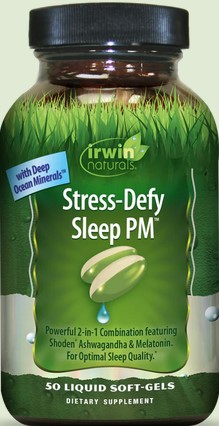 Irwin Naturals - Stress Defy Sleep Pm 50 softgel