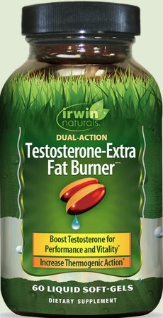 Irwin Naturals - Testosterone Extra Fat Burner 60 softgel