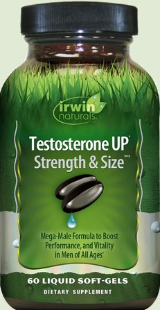 Irwin Naturals - Testosterone Up Strength & Size 60 softgel