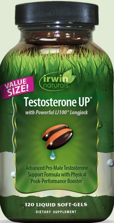 Irwin Naturals - Testosterone Up Value Size 120 softgel