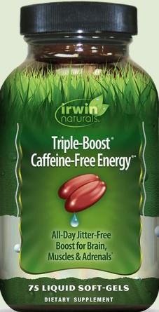 Irwin Naturals - Triple Boost Caffeine Free Energy 75 softgel