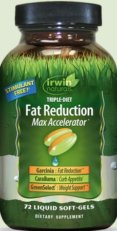 Irwin Naturals - Triple Diet Fat Reduction Max Accelerator 72 softgel