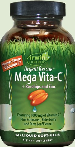 Irwin Naturals - Vita C Plus Urgent Rescue 60 softgel