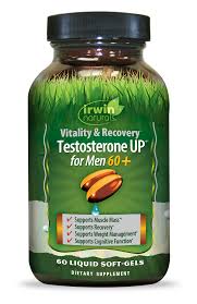 Irwin Naturals - Vitality & Recovery Testosterone Up For Men 60+ 60 softgel