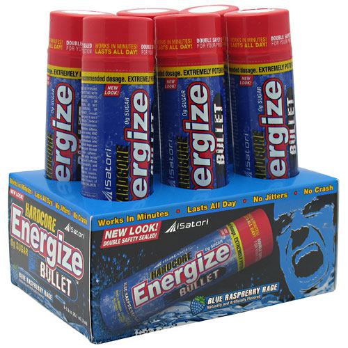 iSatori - Hc Energize Bullet Blue Raspberry 6 pack      TEMPORARILY UNAVAILABLE